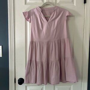 Light pink baby doll dress
